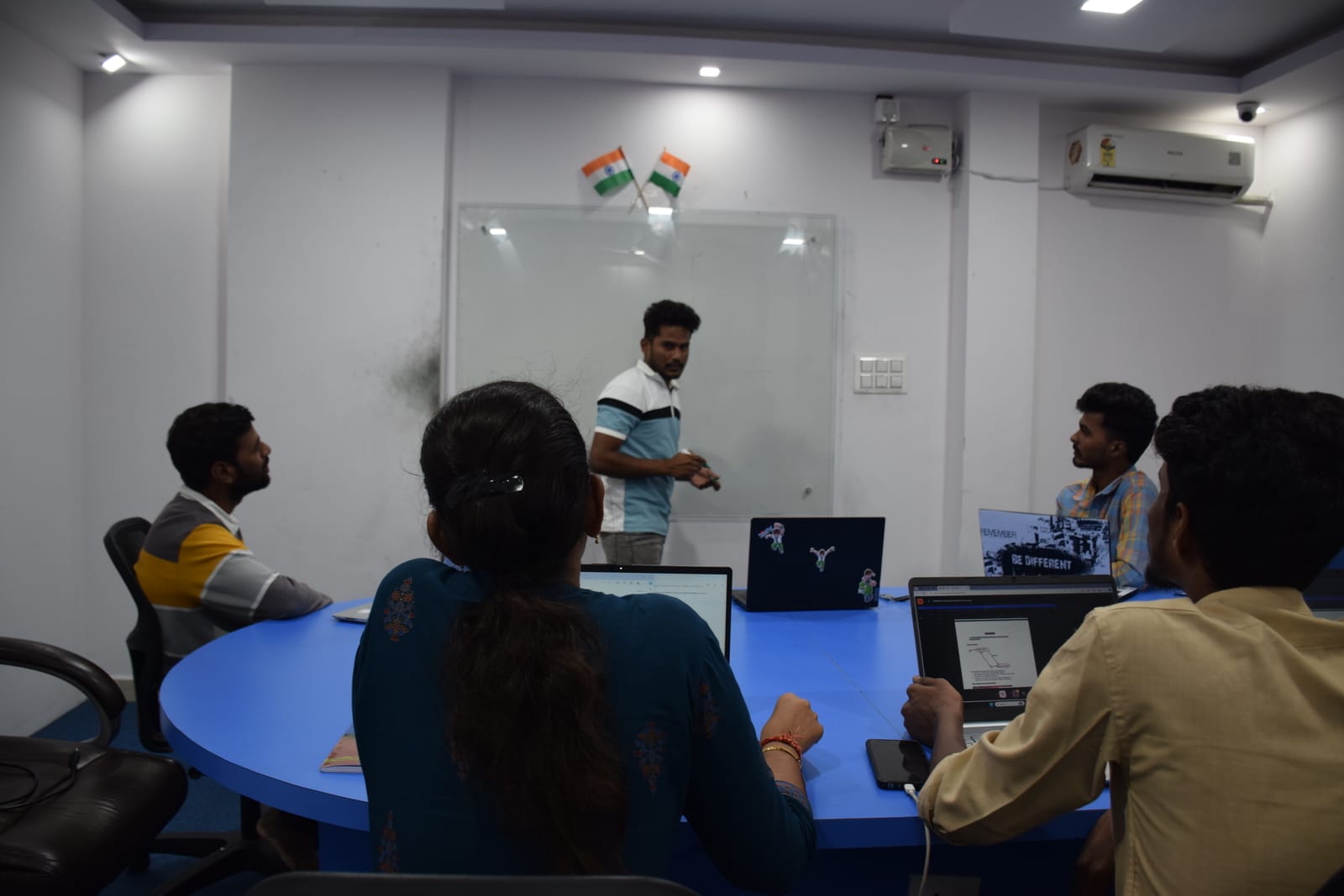 Students in a Technohub training session